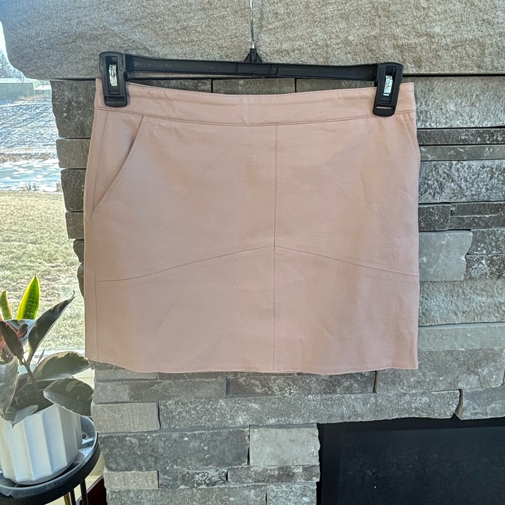 Lulu’s | Faux Leather Mini Skirt | Size Medium